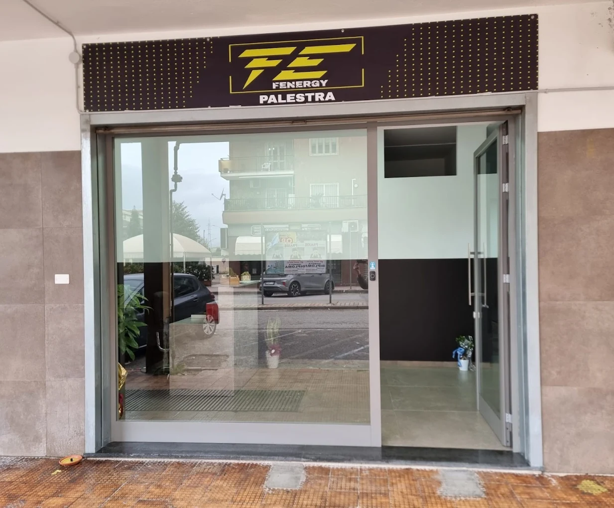 Entrata palestra FEnergy